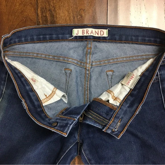 J BRAND Women’s Jeans Dark Wash Style# 3910 INDIGO Size 26 - Picture 3 of 13